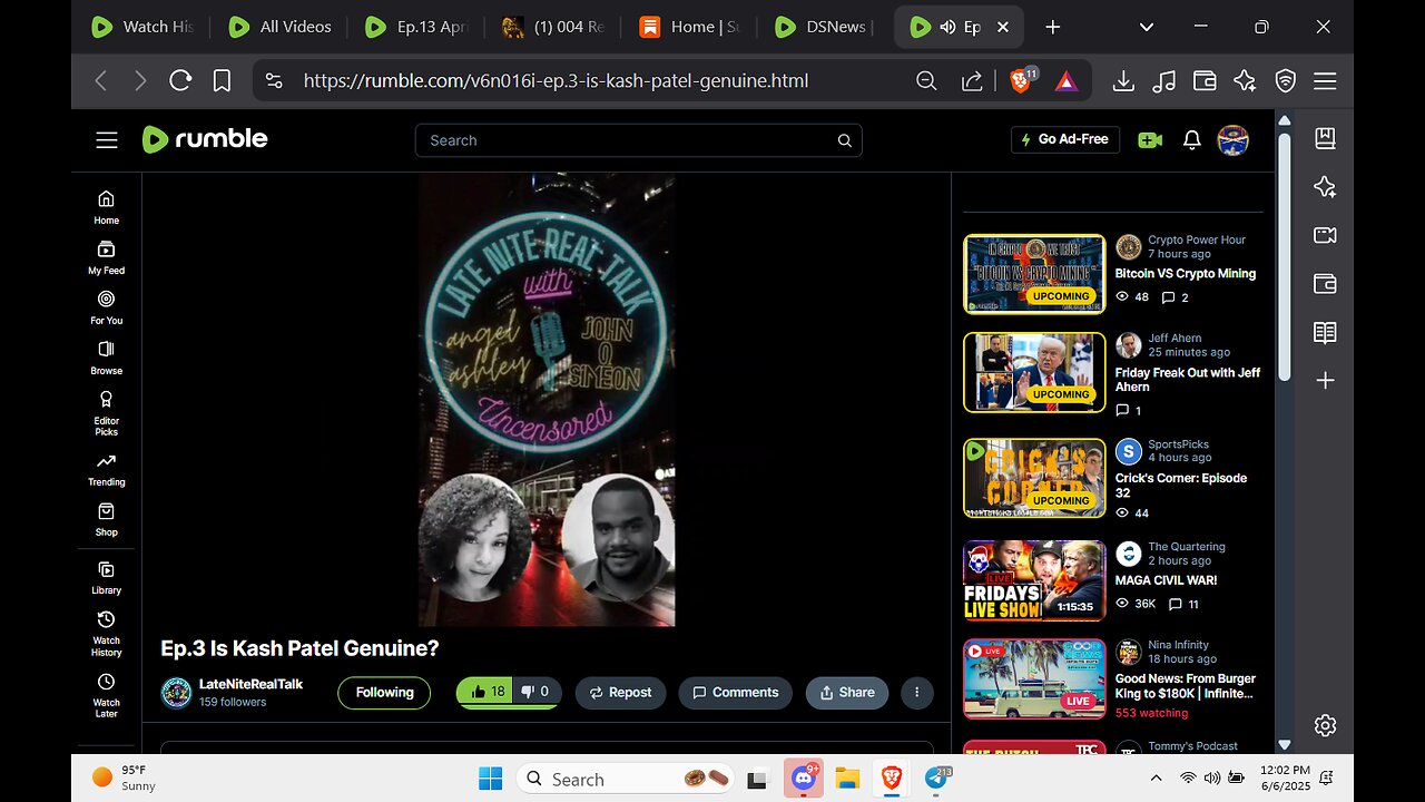 AUDIO ONLY-JOHN Q SIMEON LATE NIGHT REAL TALK SHOW LINK BELOW