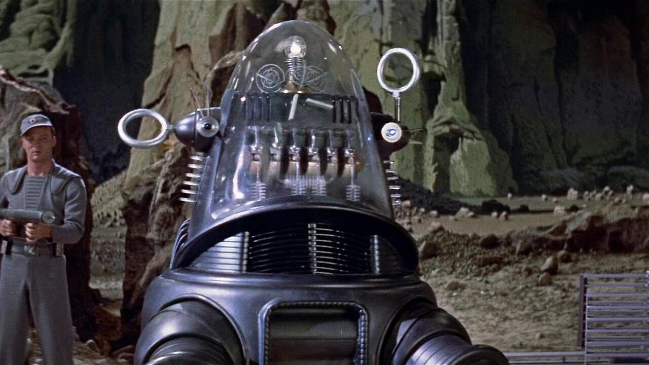 Forbidden Planet-Walter Pidgeon, Anne Francis, Leslie Nielsen-1956 IMDB 7..5/10