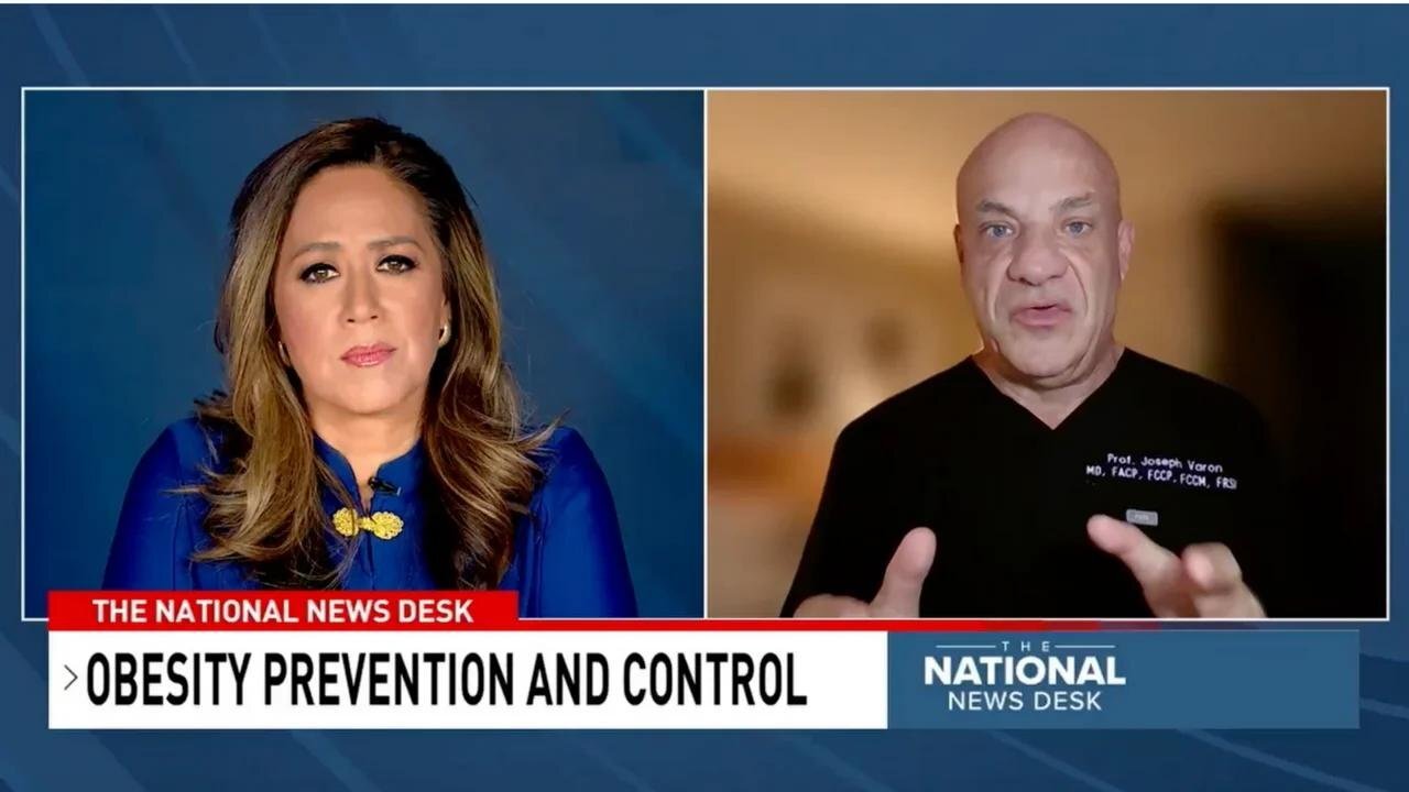 Dr. Joseph Varon Discusses the Rising Obesity Epidemic on The National Desk