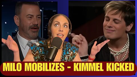 MILO MOBILIZES • KIMMEL KICKED Who Is Milo & Why Now