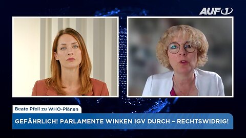 Juristin Beate Pfeil warnt: WHO-Gesundheitsregeln durchgewunken – rechtswidrig!