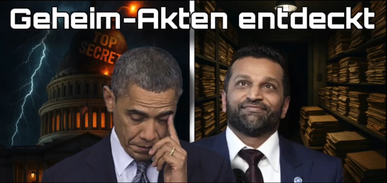 🎥 Explosive Wende: FBI-Chef findet Obamas Geheim-Akten