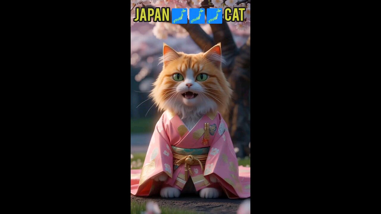 Japan cat 🇯🇵🎌🎌