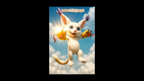 🐾 Tailmon Real 3D Transformation – AI Recreates Digimon in Cinematic Style!