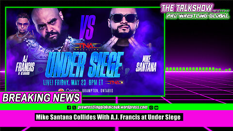 Mike Santana Collides With A J Francis at Under Siege