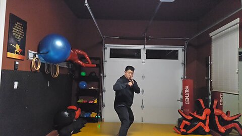 WTD Sliding Wheelkick to Axe Kick sequential