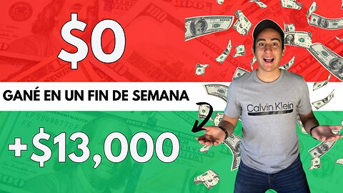 Esta OPERACIÓN Me DIO +$13,000 en SOLO 2 DÍAS