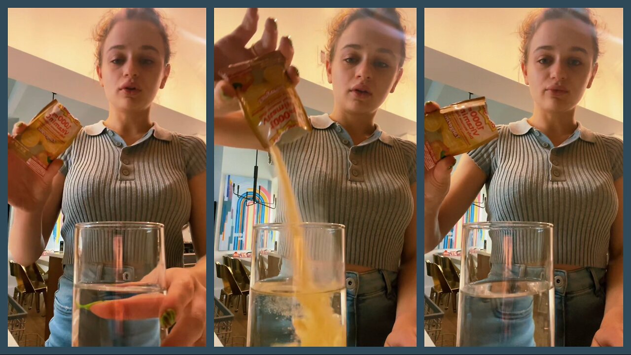 Joey King’s Favorite Drink Tutorial