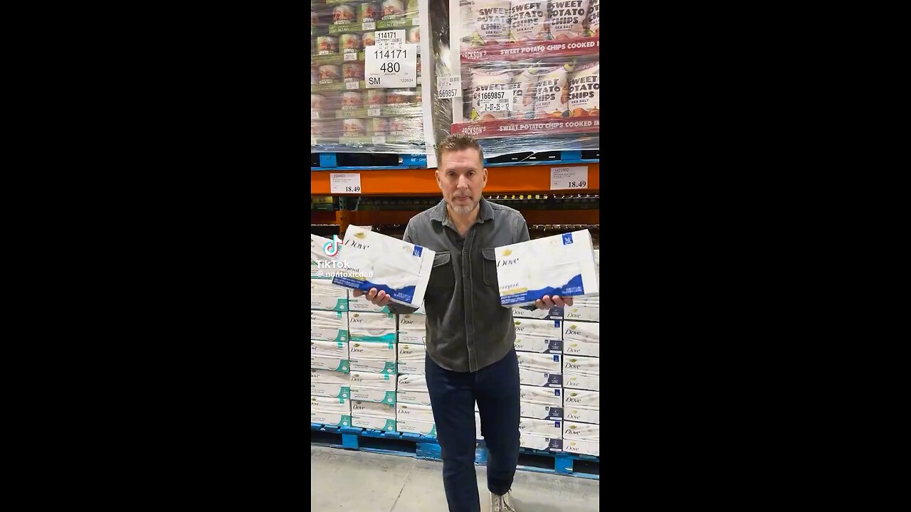 Costco Dove soap