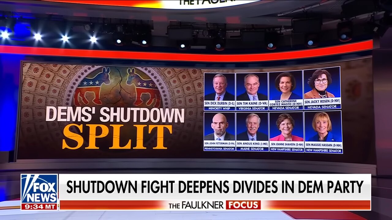 Senate CIVIL WAR 🧨 Dems EXPLODE after Shutdown Deal