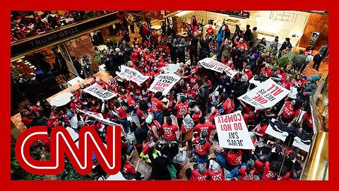 Jewish protesters arrested after storming Trump Tower