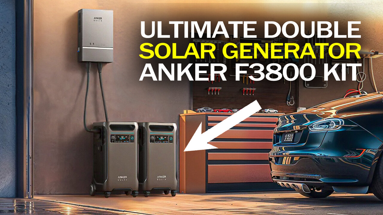 ULTIMATE Anker Solix F3800 Portable Power Station Solar Generator Kit Review - Fully Explained