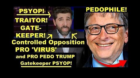 Controlled Opp PRO 'Virus' Pedo TRUMP Psyop 'The People's Voice' in Plain Sight!