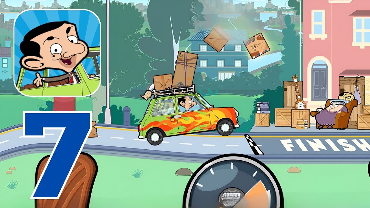 Mr Bean - Special Delivery - Gameplay Walkthrough | Part 7 (Android, iOS)