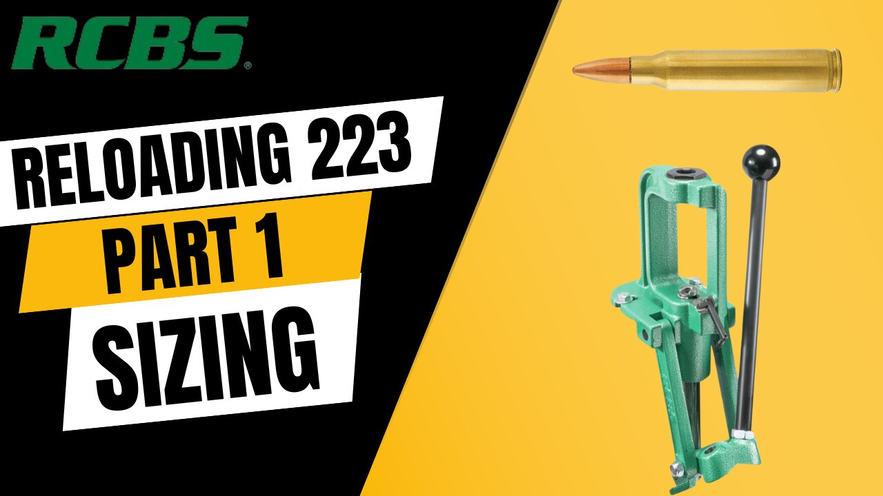 How to Reload .223 Part 1 – Sizing Your Brass