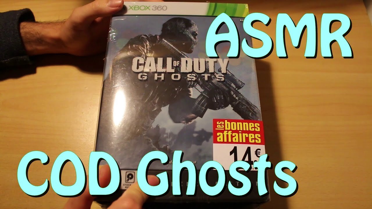 Unboxing du collector de COD Ghosts [ ASMR ]