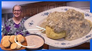 Biscuits and Sausage Gravy (Step-by-Step), Comfort Food, Inspirational Thought