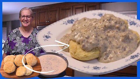 Biscuits and Sausage Gravy (Step-by-Step), Comfort Food, Inspirational Thought
