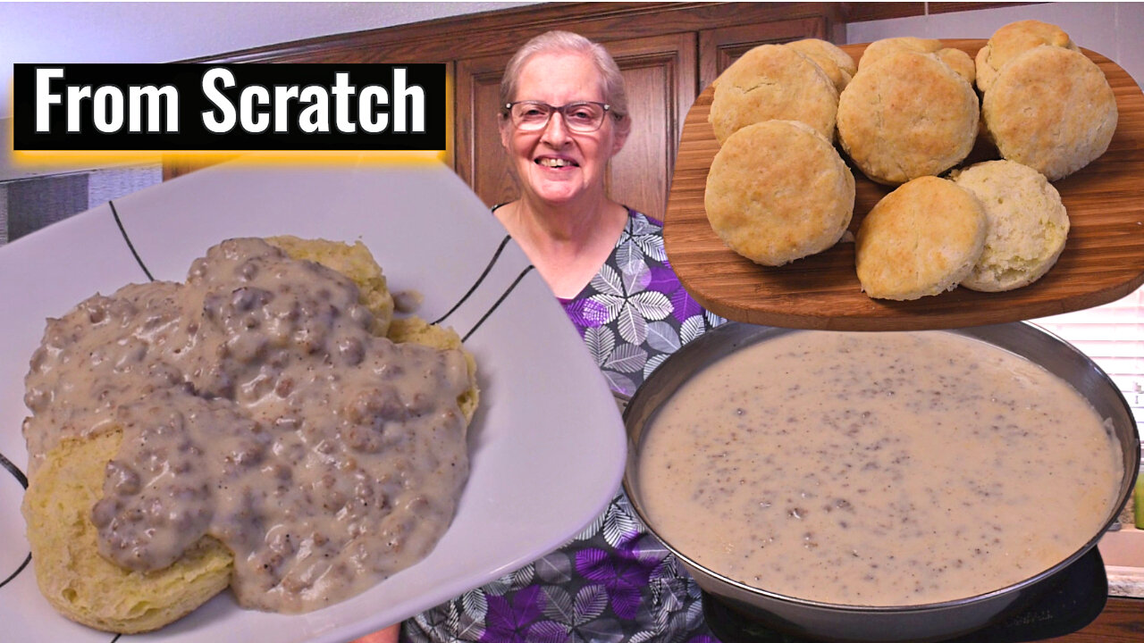 Biscuits and Sausage Gravy (Step-by-Step), Comfort Food, Inspirational Thought