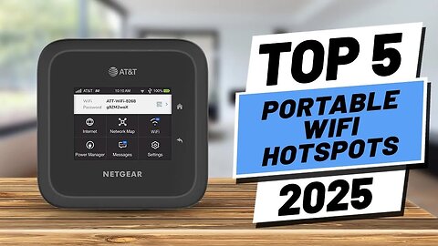 Top 5 BEST Portable Wifi Hotspots in 2025