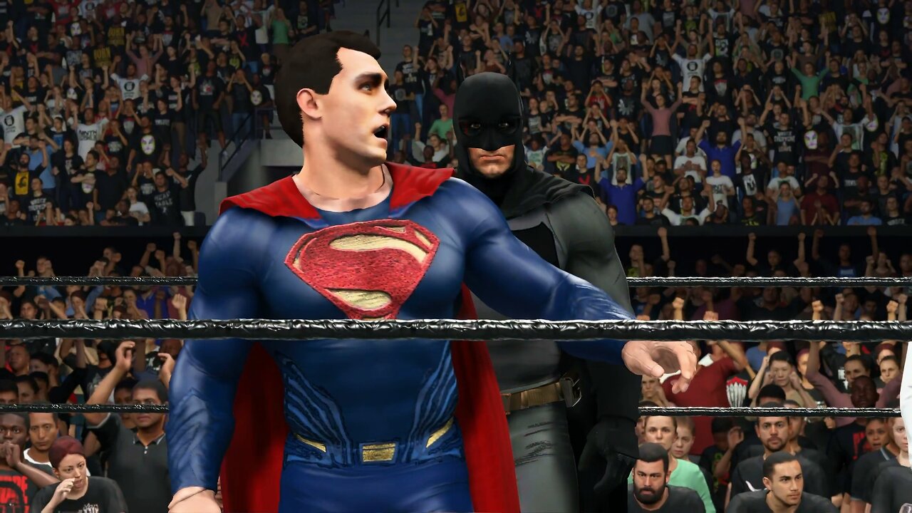 Batman vs Superman [WWE 2K24]