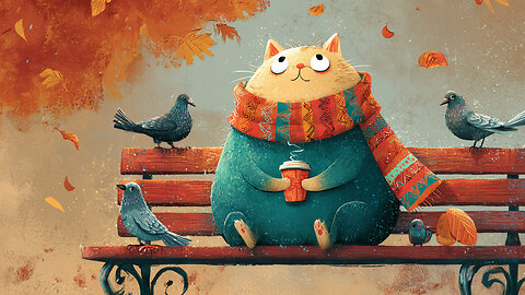 Autumn Morning Music ☀️ Cheerful Tunes for Cozy Coffee Moments