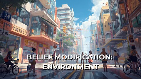 LOG#38 – Belief Modification: Environment