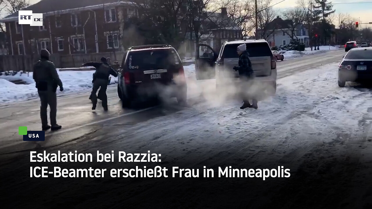 Eskalation bei Razzia: ICE-Beamter erschießt Frau in Minneapolis
