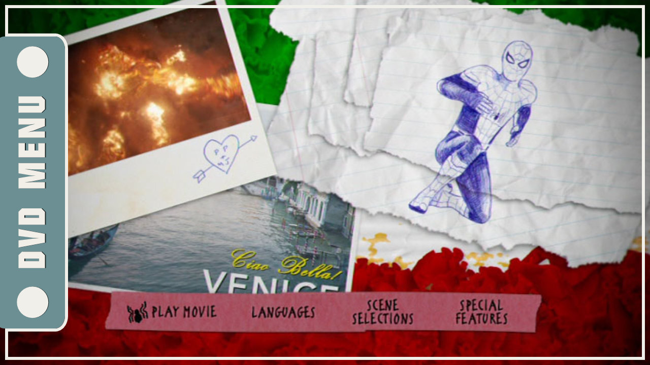 Spider-Man: Far from Home - DVD Menu