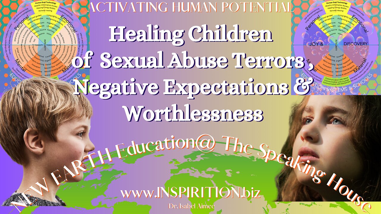 Healing Children of Sexual Abuse Terrors, Negative Expectations & Worthlessness @TheSpeakingHouse