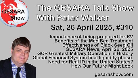 2025-04-26 GESARA Talk Show 310 - Saturday