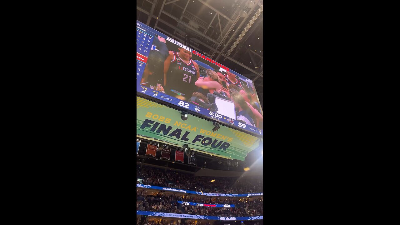 Uconn wins the 2025 NCAA women’s basketball