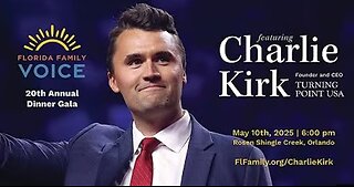 Charlie Kirk Delivers a Powerful Message to the Church at the 2025 Florida Family Voice Dinner