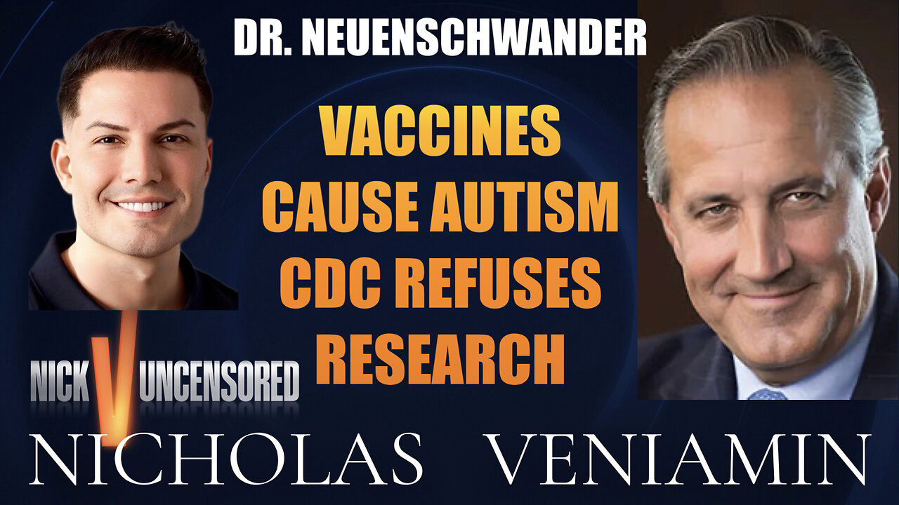 Dr. Neue Says Vaccines Cause Autism CDC Refuses Research with Nicholas Veniamin