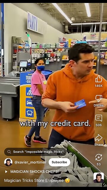 Amazing store trick he did