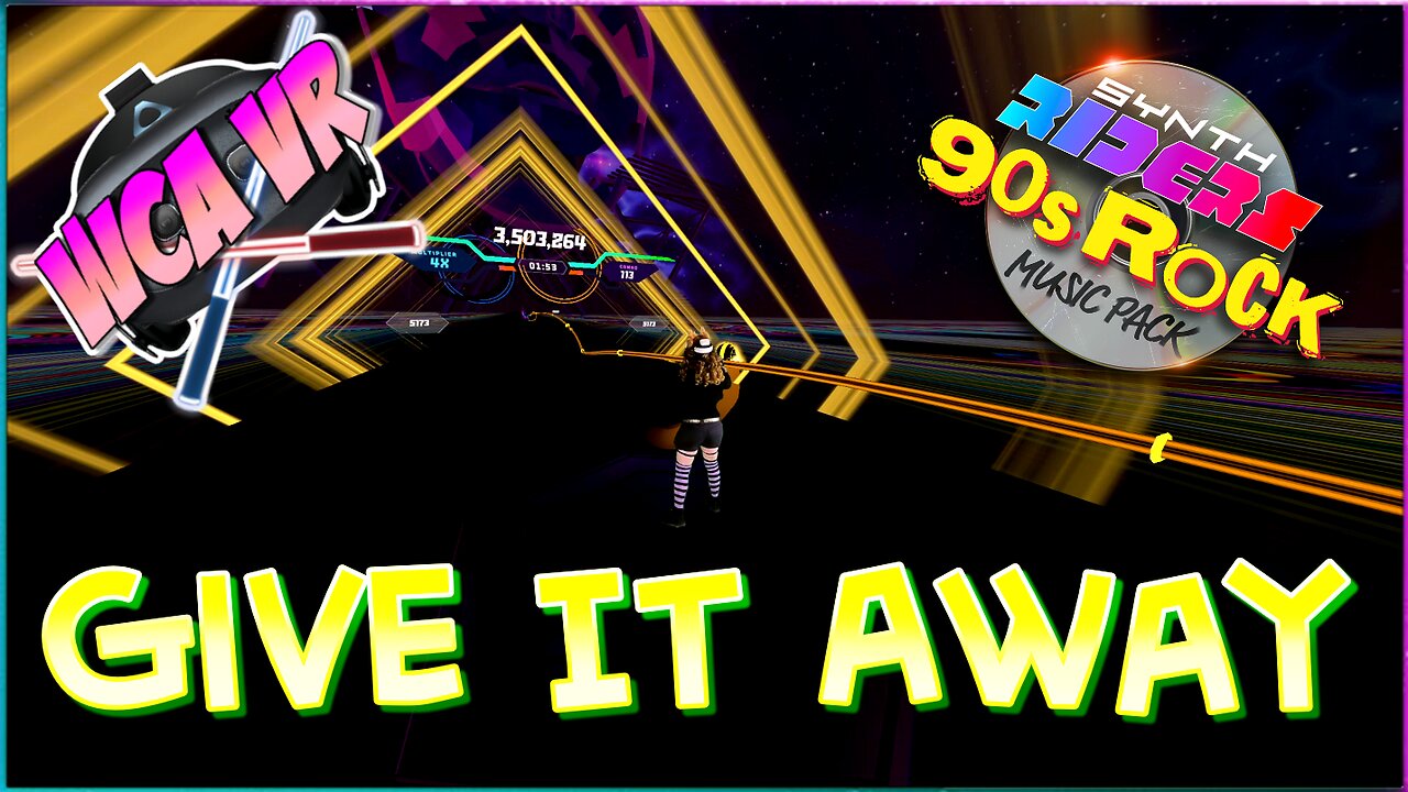 " Give It Away " by Red Hot Chili Peppers - #mixedreality #synthriders