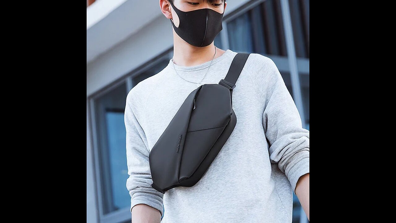 Stylish Waterproof Sling Bag, with Multiple Compartments & Large Capacity, for Travel & Outdoors