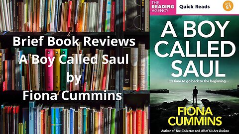 Brief Book Review - A Boy Called Saul by Fiona Cummins