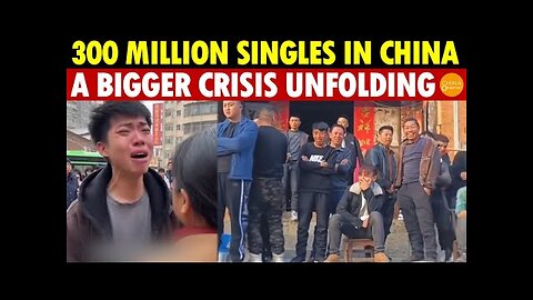 China’s Single Population Hits 300 Million! Something Worse Than Young People Not Marrying Happens