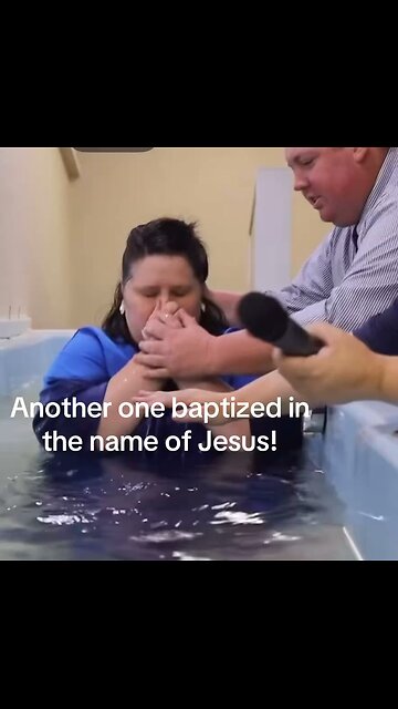 Another one baptized in Jesus name ( Volume Up)