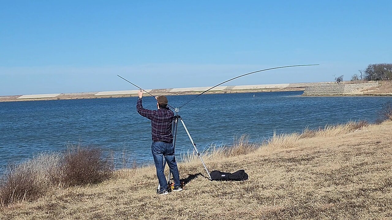 Alpha Hextenna Field test IC-7300 POTA