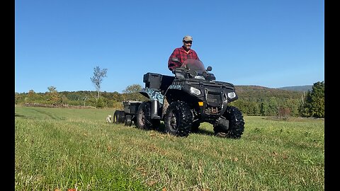 Future Homestead of 60 acres, of which 17 acres are mostly Sugar Maples & Cedar Ridge.