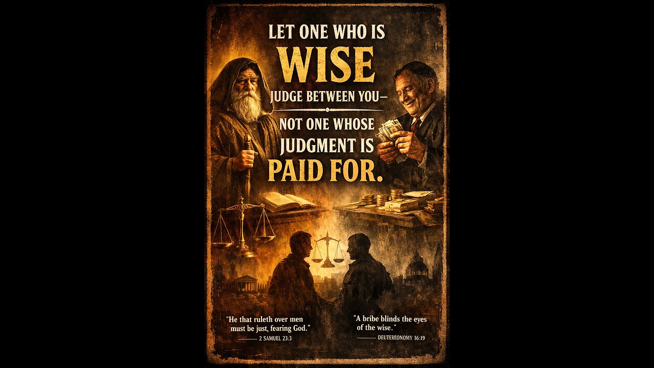 Let One Who Is Wise Judge...