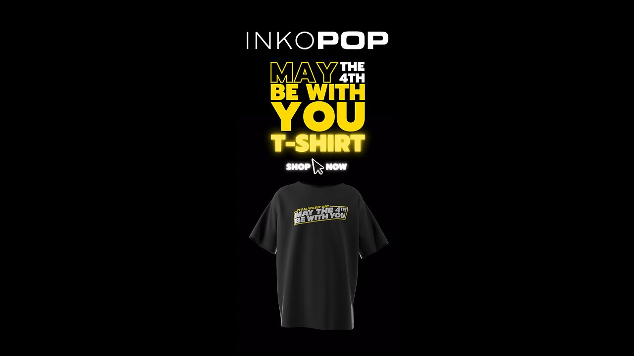 MAY THE 4TH BE WITH YOU RELAXED-FIT T-SHIRT