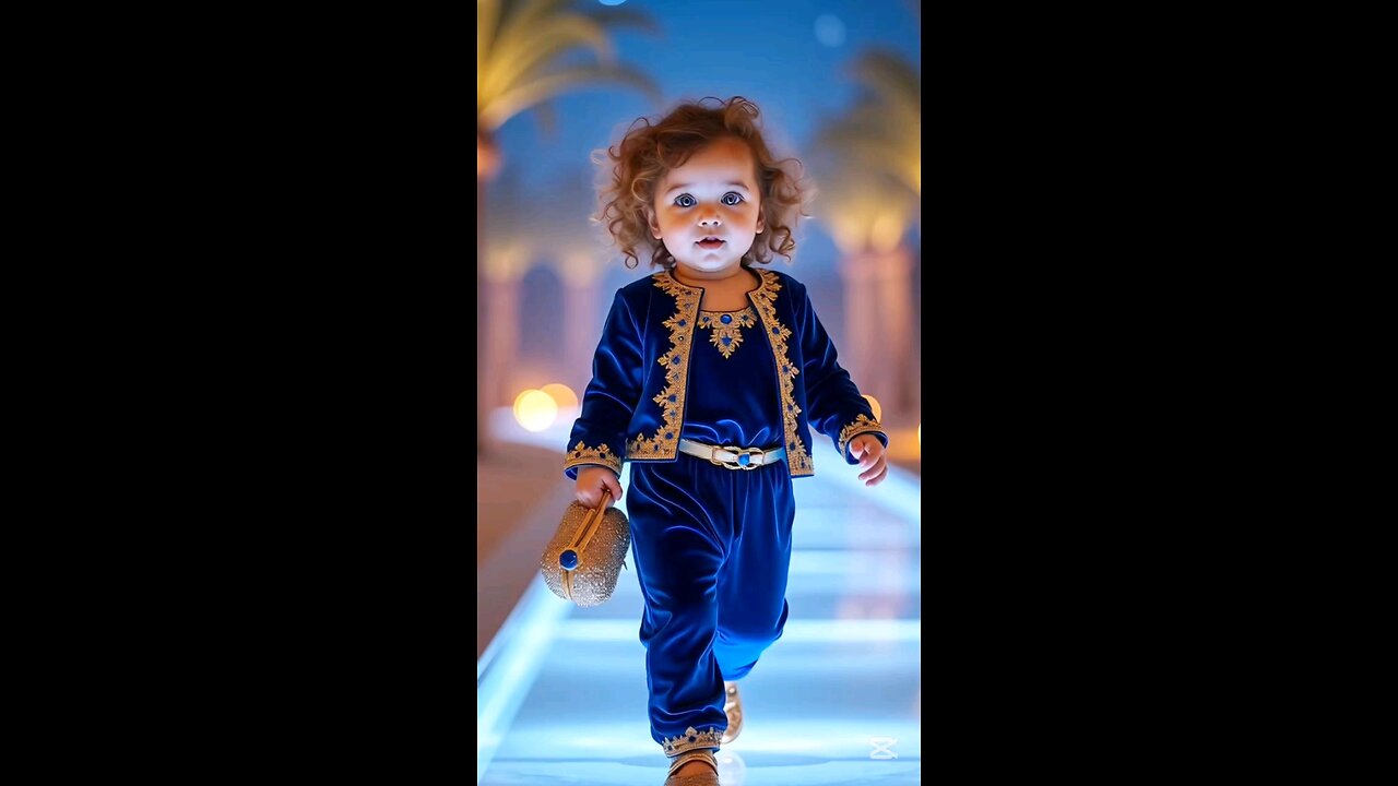 Doll-Like Babies Strut Middle East Glam! 👶✨