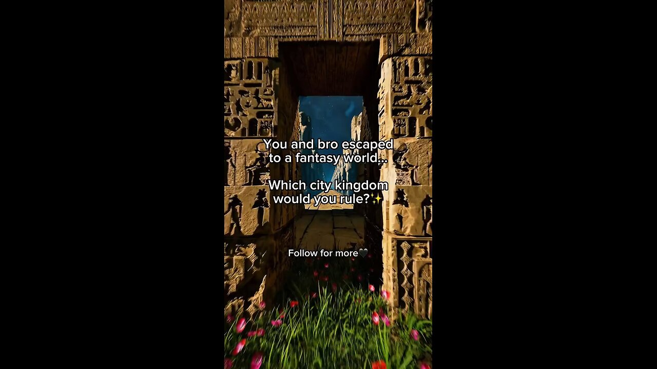 You and bro escaped to a fantasy world... Which city kingdom would you rule?