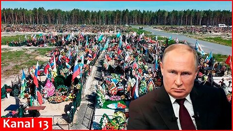Putin is a mass murderer of his own army; he brings to army only death, destruction and devastation