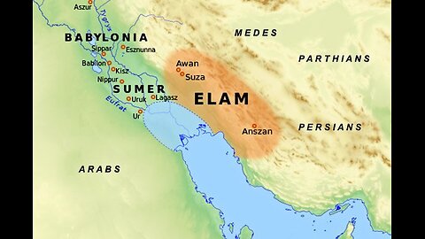 062225a Elam's bow is not broken. That happens at the end of The Trib when Jesus breaks it
