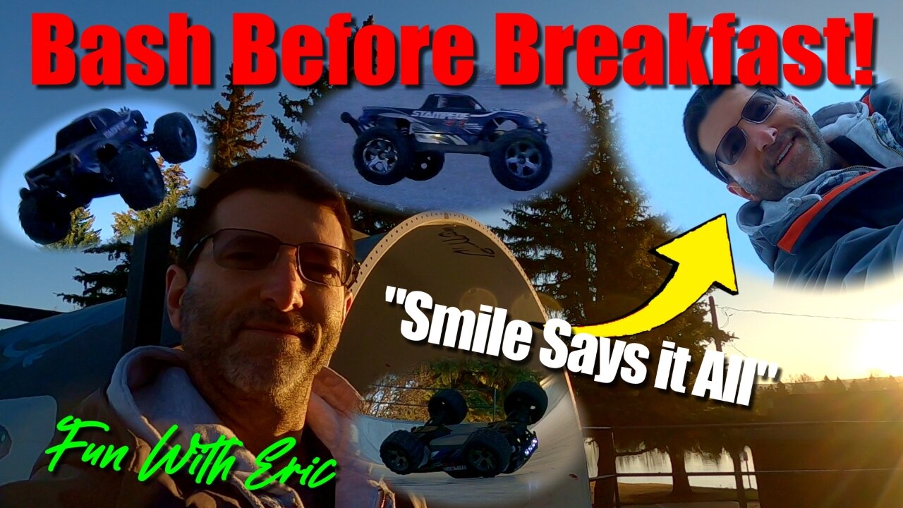 Bit of a BASH Before Breakfast with Traxxas Stampede 4x4 VXL Brushless!