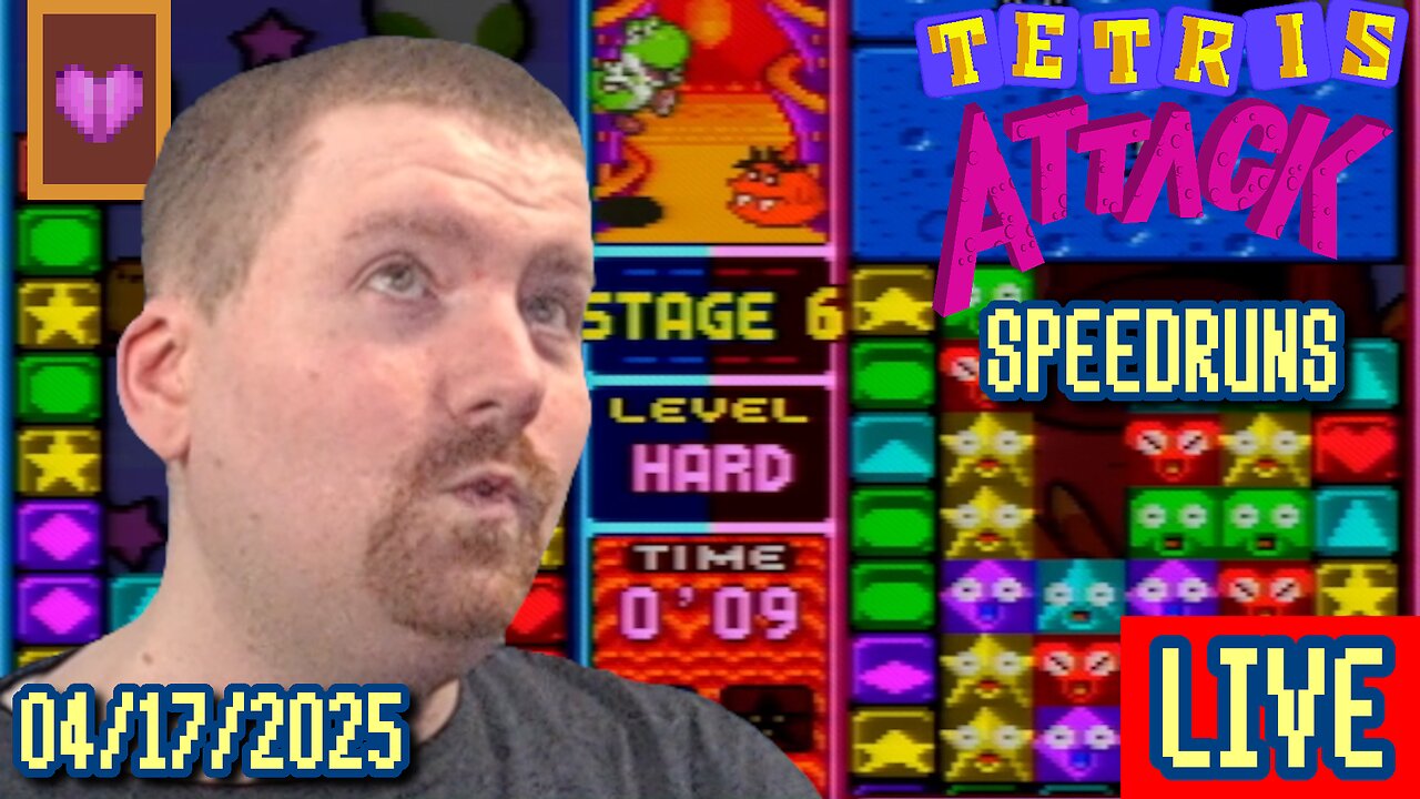 [Tetris Attack Speedruns] TA2025 Training: Cause I Had a Bad Day Edition, Doods!